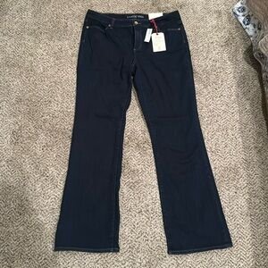 LAND’S END mid rise bootcut jean